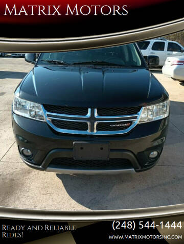 2012 Dodge Journey for sale at Matrix Motors in Berkley MI