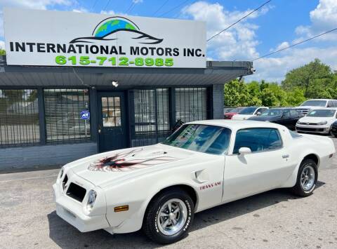 1976 Pontiac Firebird Trans Am for sale at International Motors Inc. in Nashville TN