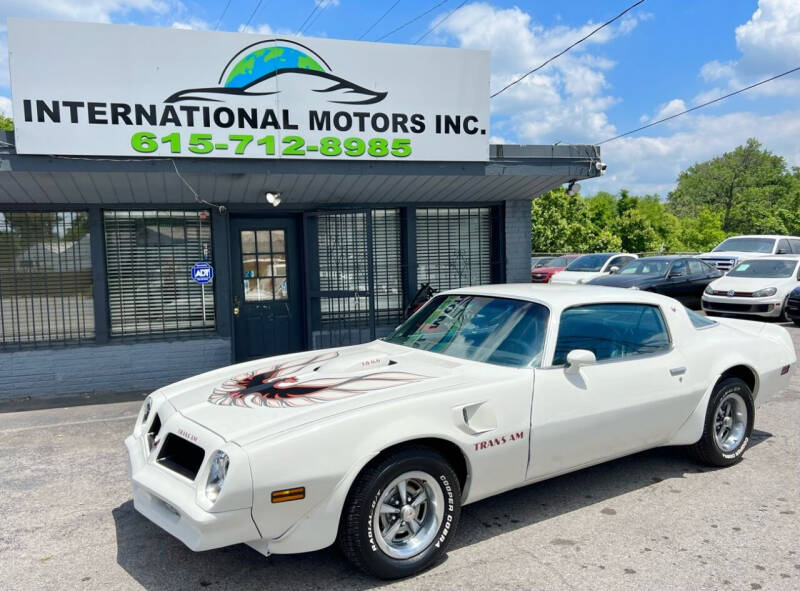 1976 Trans Am White