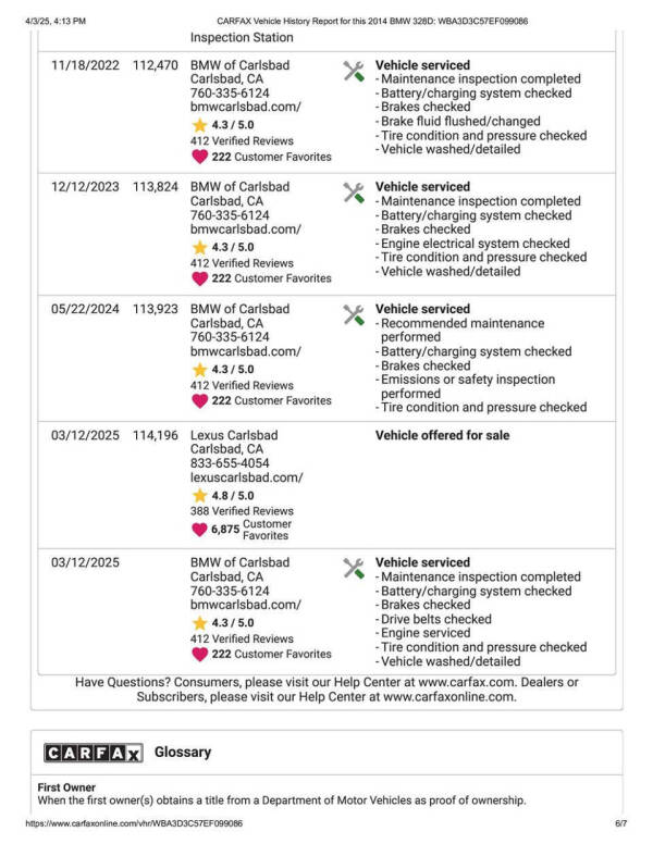 2014 BMW 3 Series 328d