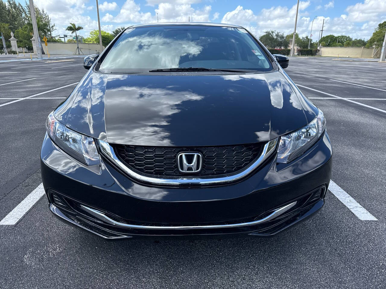 Black 2015 Honda Civic SE SE 4dr Sedan 2