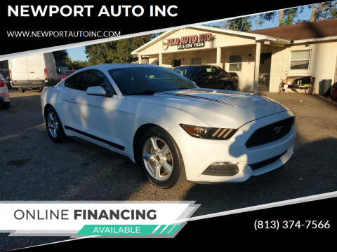 2015 Ford Mustang for sale at NEWPORT AUTO INC in Tampa FL