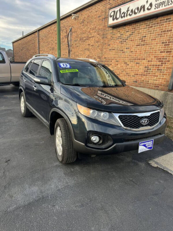 2013 Kia Sorento for sale at Performance Motor Cars in Washington Court House OH