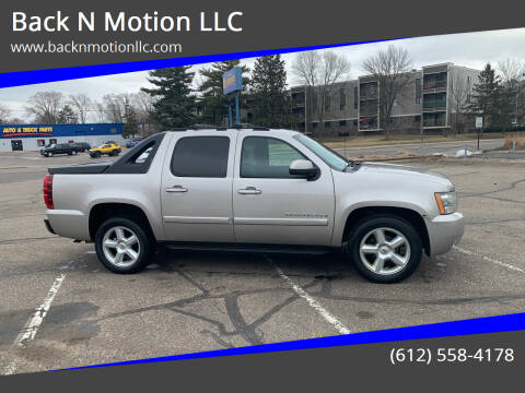 2007 Chevrolet Avalanche for sale at Back N Motion LLC in Anoka MN