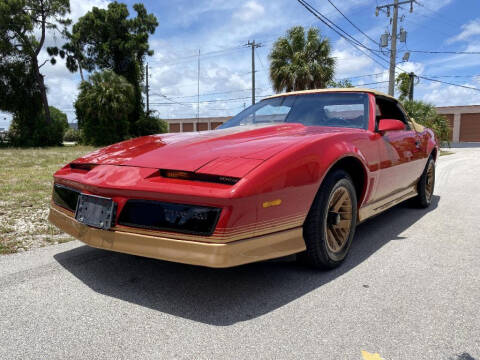 1984 Pontiac Firebird for sale at American Classics Autotrader LLC in Pompano Beach FL