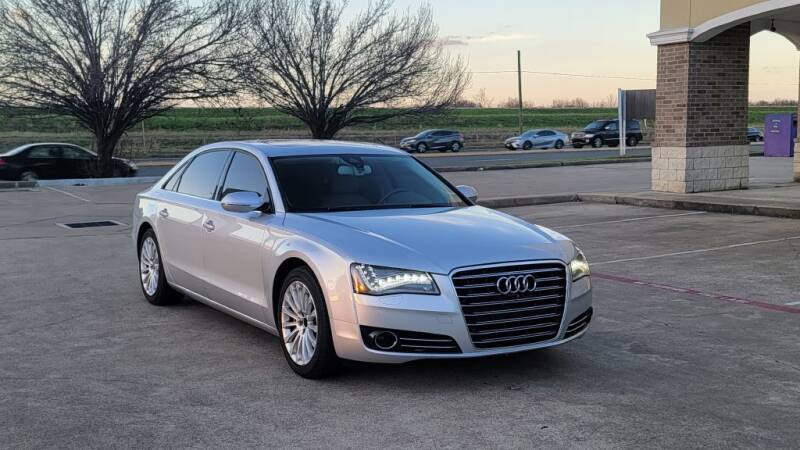 2014 Audi A8 L for sale at America's Auto Financial in Houston TX