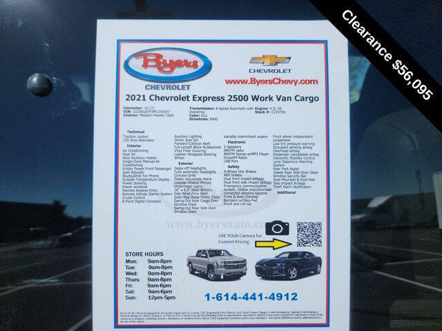 2021 Chevrolet Express 2500
