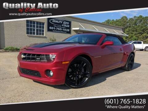 2013 Chevrolet Camaro for sale at Quality Auto of Collins in Collins MS