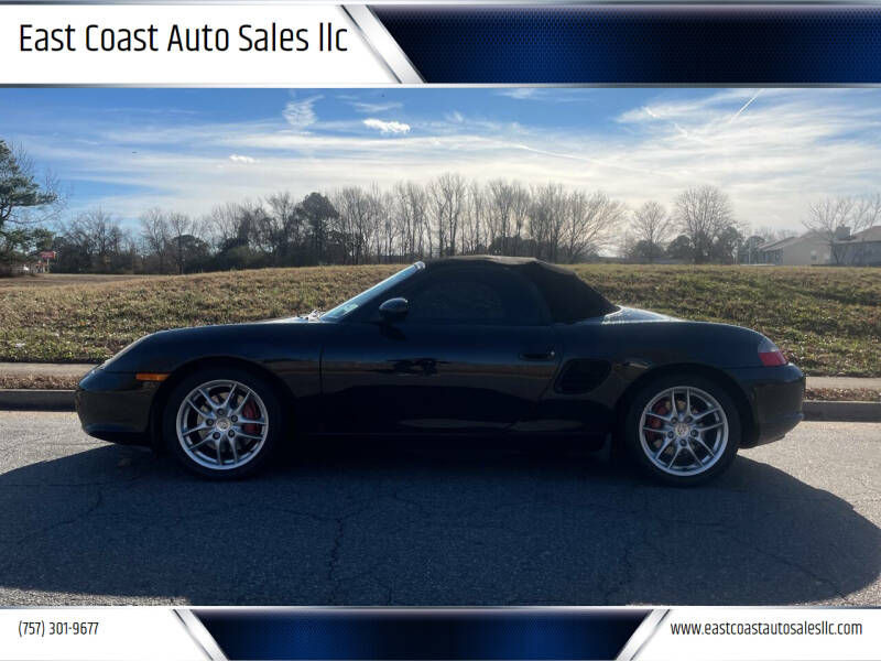 2003 Porsche Boxster for sale at East Coast Auto Sales llc in Virginia Beach VA