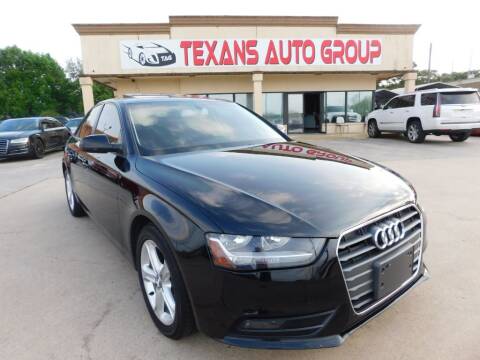 2013 Audi A4 for sale at Texans Auto Group in Spring TX