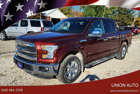 2015 Ford F-150 for sale at Union Auto in Union IA