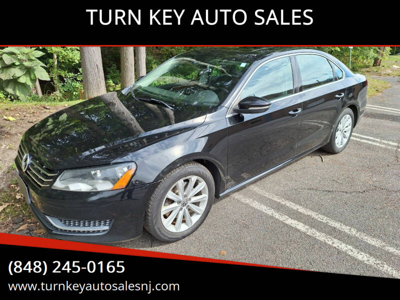 2012 Volkswagen Passat for sale at TURN KEY AUTO SALES in Lakewood NJ