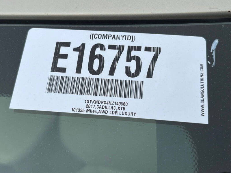2017 Cadillac XT5 Luxury