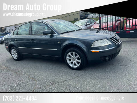 2004 Volkswagen Passat for sale at Dream Auto Group in Dumfries VA