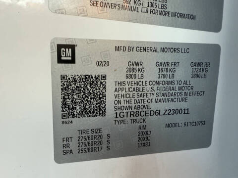 2020 GMC Sierra 1500 Elevation