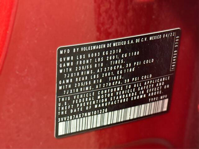 2022 Volkswagen Tiguan SE 4Motion