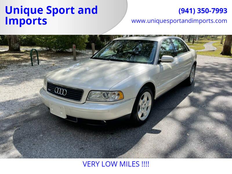 2003 Audi A8 L for sale at Unique Sport and Imports in Sarasota FL
