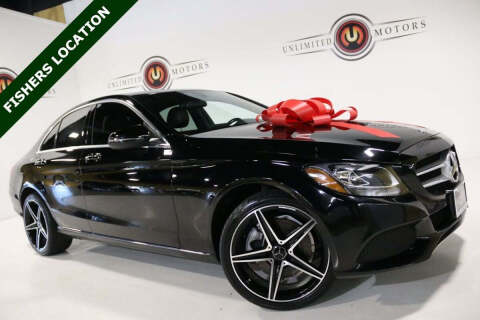 2018 Mercedes-Benz C-Class for sale at Unlimited Motors in Fishers IN