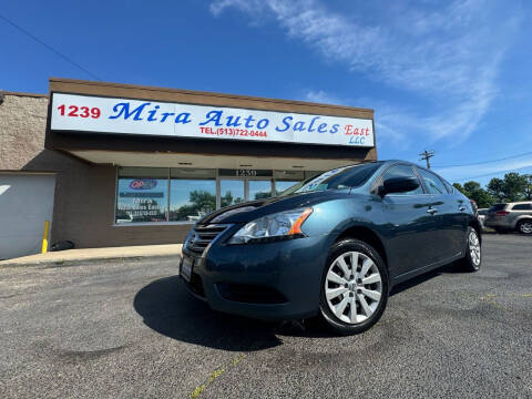 2015 Nissan Sentra for sale at Mira Auto Sales East in Milford OH