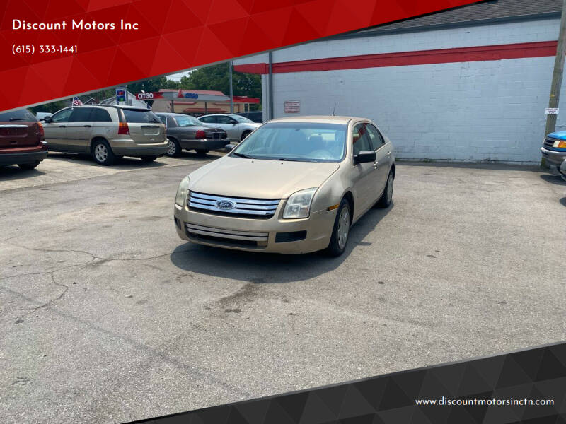 2008 Ford Fusion for sale at Discount Motors Inc in Nashville TN