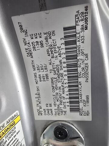 2008 Mitsubishi Eclipse Spyder GT