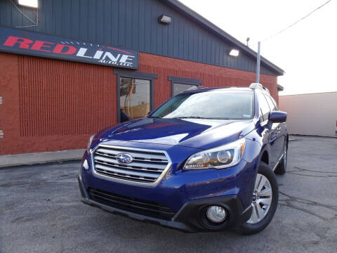 2015 Subaru Outback for sale at RED LINE AUTO LLC in Bellevue NE