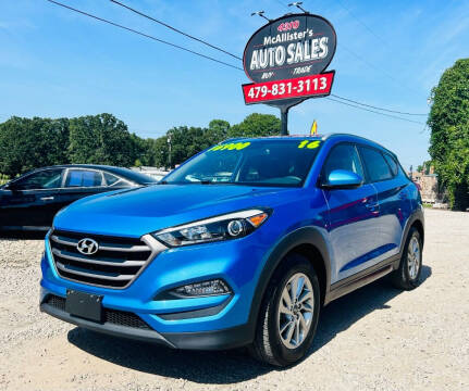 2016 Hyundai Tucson for sale at McAllister's Auto Sales LLC in Van Buren AR