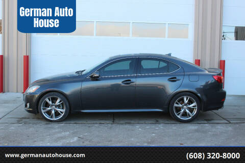 2010 Lexus IS 250 for sale at German Auto House in Fitchburg WI