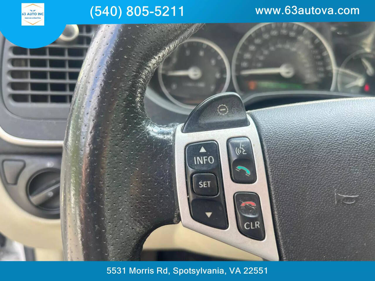 2011 Saab 9-3 for sale at 63 Auto Inc in Spotsylvania, VA