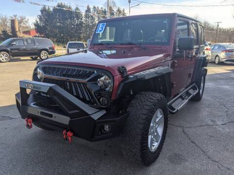 2013 Jeep Wrangler Unlimited for sale at GREAT DEALS ON WHEELS in Michigan City IN