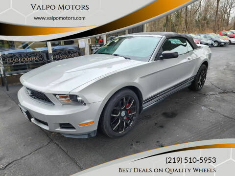 2010 Ford Mustang for sale at Valpo Motors in Valparaiso IN