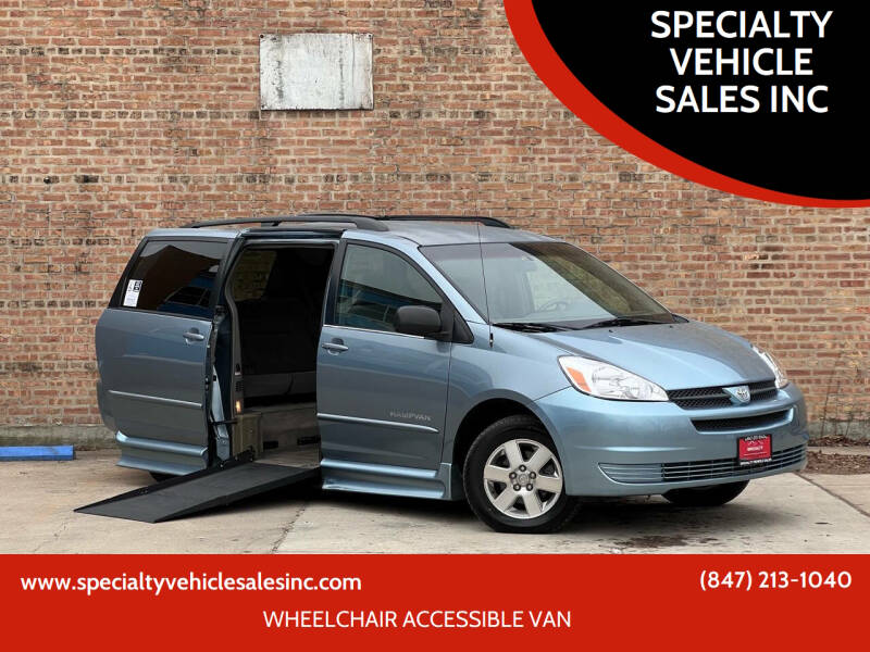 2005 Toyota Sienna for sale at SPECIALTY VEHICLE SALES INC in Skokie IL