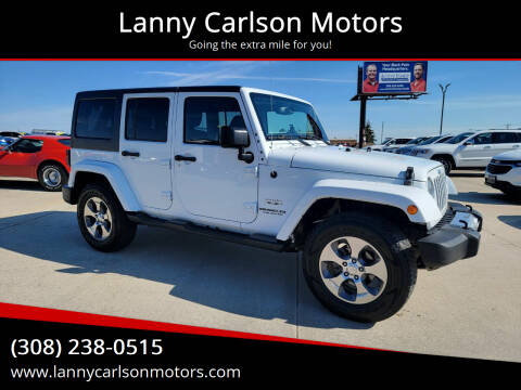 2017 Jeep Wrangler Unlimited for sale at Lanny Carlson Motors in Kearney NE