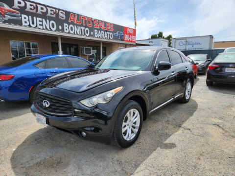 2011 Infiniti FX35 for sale at E and M Auto Sales in Bloomington CA