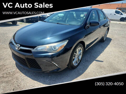 2016 Toyota Camry for sale at VC Auto Sales in Miami FL