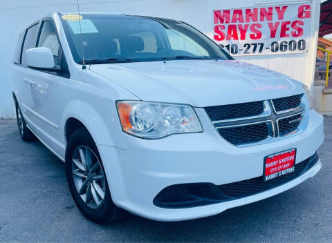 2016 Dodge Grand Caravan for sale at Manny G Motors in San Antonio TX