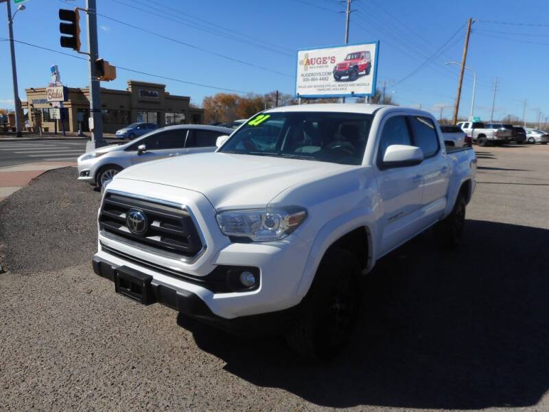 2021 Toyota Tacoma for sale at AUGE'S SALES AND SERVICE in Belen NM