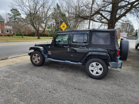 2011 Jeep Wrangler Unlimited for sale at Samson Motorcars inc in Bowling Green VA