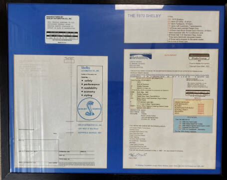 1970 Ford Shelby GT500