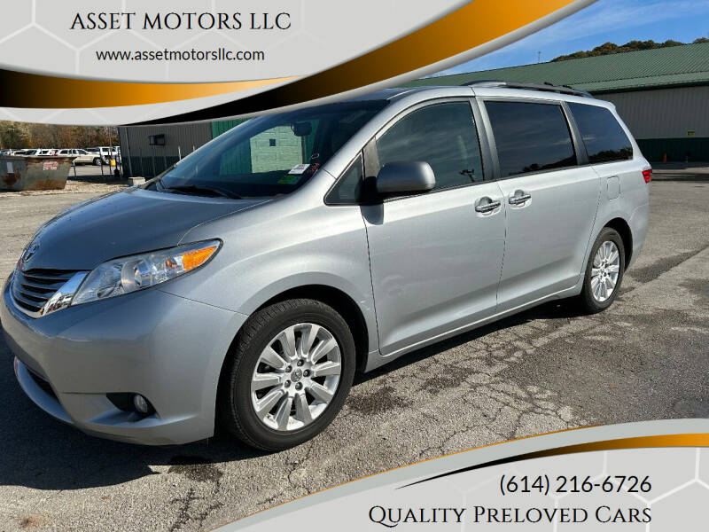 2015 Toyota Sienna for sale at ASSET MOTORS LLC in Westerville OH