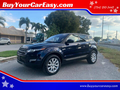 2015 Land Rover Range Rover Evoque for sale at BuyYourCarEasyllc.com in Hollywood FL