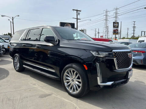 2022 Cadillac Escalade ESV for sale at Best Buy Quality Cars in Bellflower CA