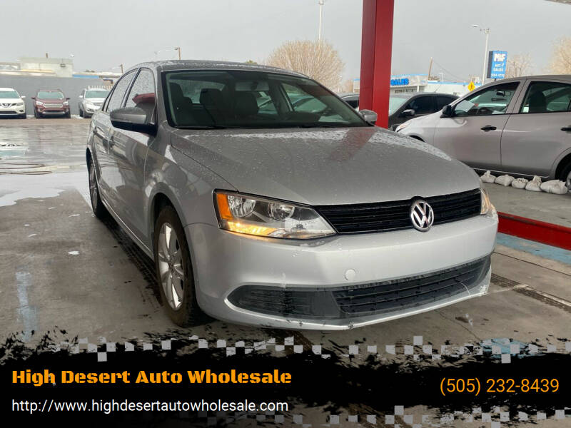 2012 Volkswagen Jetta for sale at High Desert Auto Wholesale in Albuquerque NM