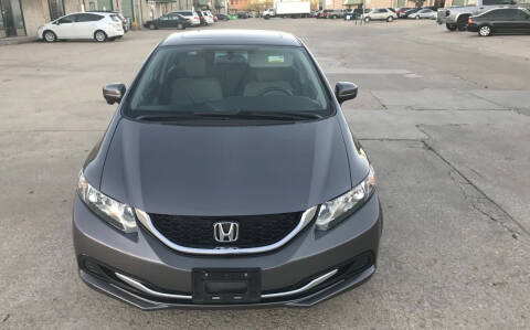 2014 Honda Civic for sale at Rayyan Autos in Dallas TX