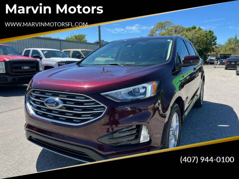 2021 Ford Edge for sale at Marvin Motors in Kissimmee FL