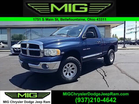 2004 Dodge Ram 1500 for sale at MIG Chrysler Dodge Jeep Ram in Bellefontaine OH