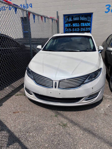 2014 Lincoln MKZ for sale at JP JR Auto Sales LLC in Cincinnati OH