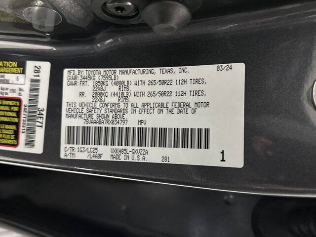 2024 Toyota Sequoia Capstone