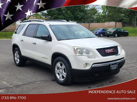 2008 GMC Acadia for sale at Independence Auto Sale in Bordentown NJ