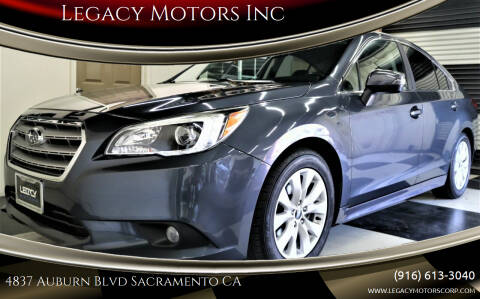 2017 Subaru Legacy for sale at Legacy Motors Inc in Sacramento CA